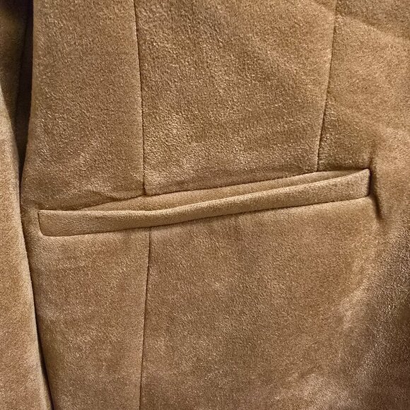 Chic Tan Blazer - Joan Vass (Size M)  NWT - Picture 4 of 6